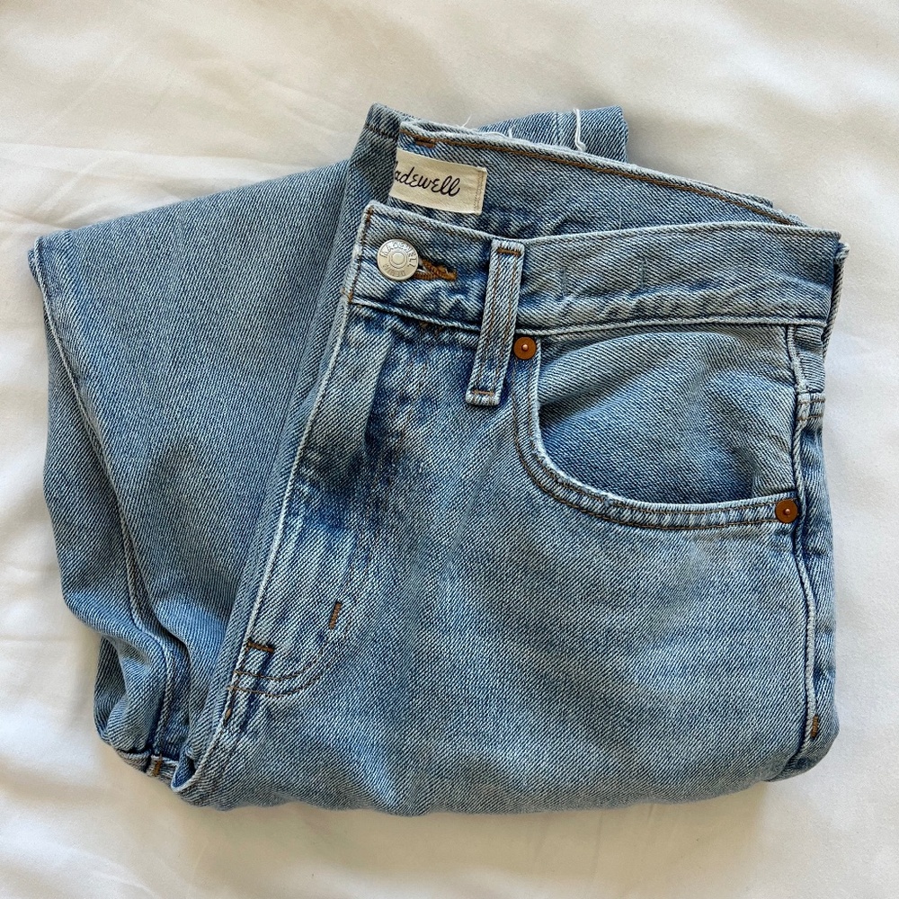 Madewell Baggy Straight Jeans